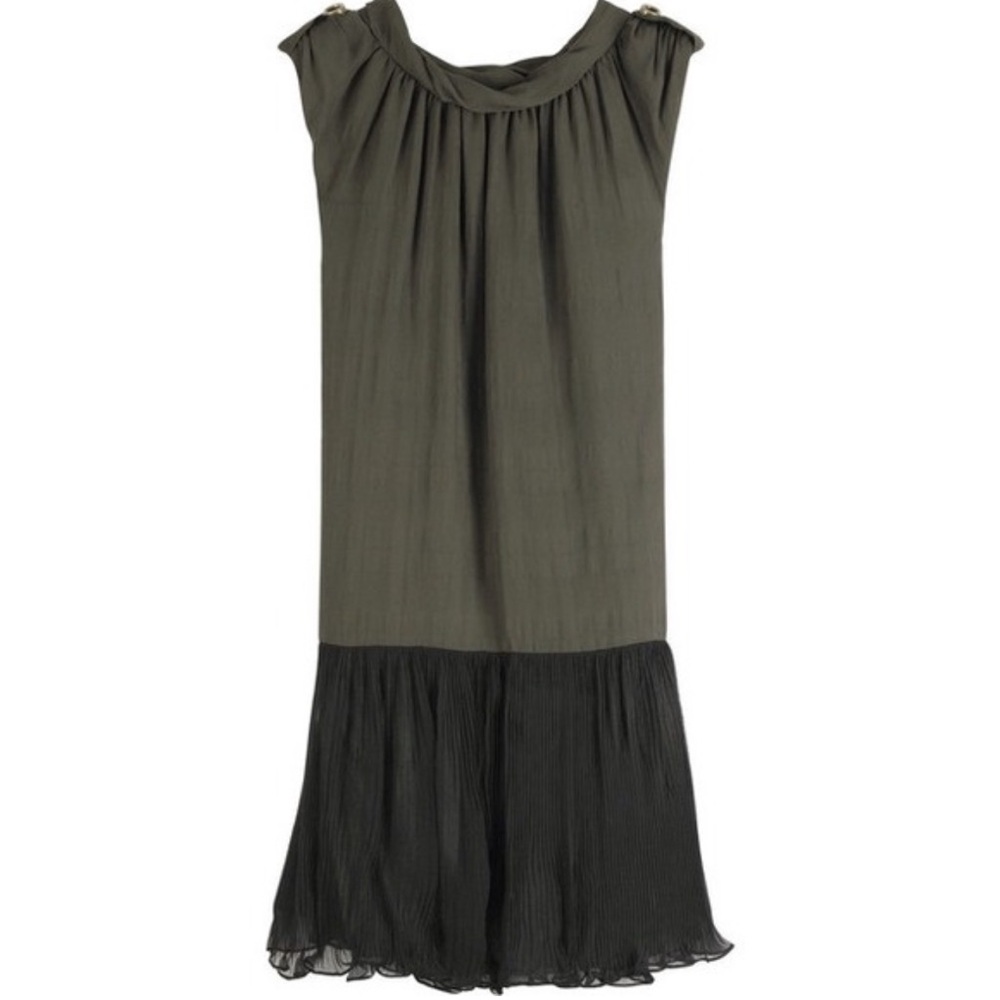 Marc Jacobs Olive and Black Dress